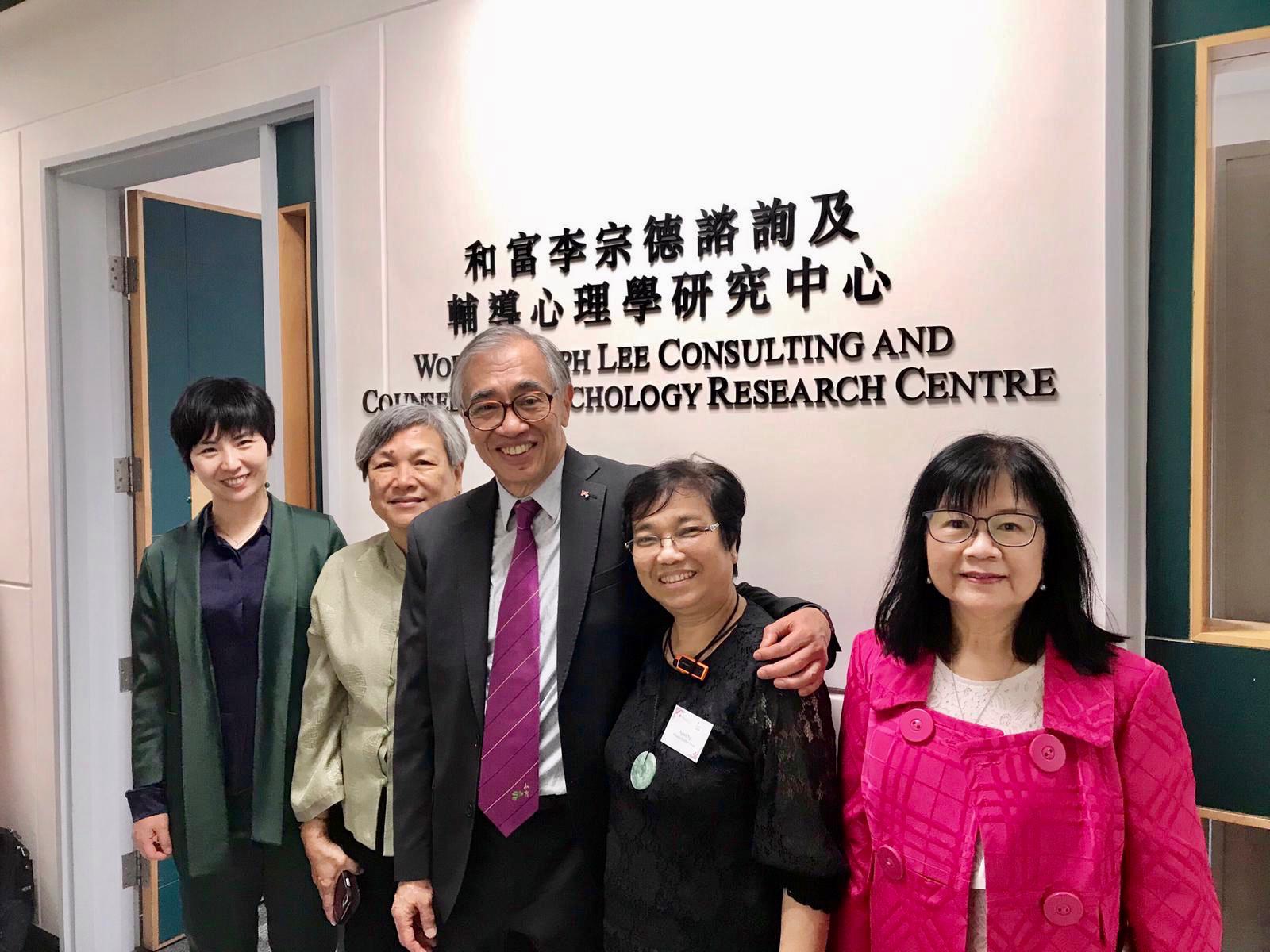 Dr. Joseph Lee and Mrs Lee visited our Centre